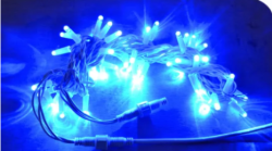 10 Metre Dış Mekan İp Led Işık Su Geçirmez - Mavi - 3