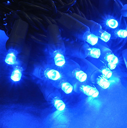 10 Metre Dış Mekan İp Led Işık Su Geçirmez - Mavi - 2