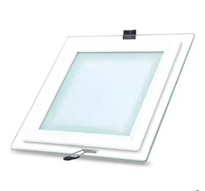 18W Camlı Sıva Altı Kare Led Spot Panel