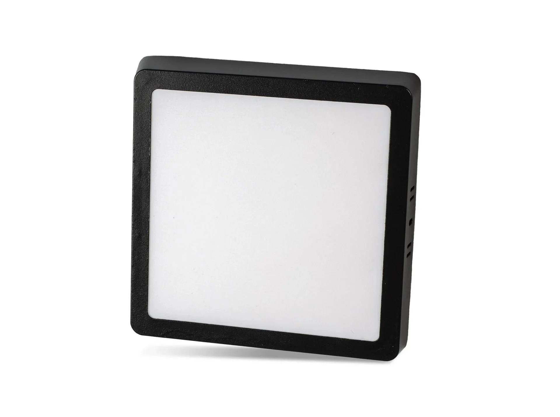 18W Sıva Üstü Kare Led Panel Siyah Kasa Beyaz Işık