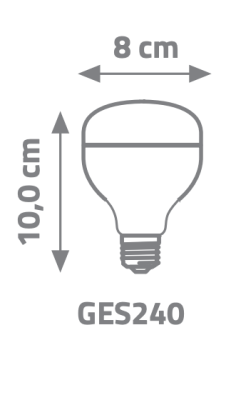 20 Watt Led Kristal Torch Ampul 20W
