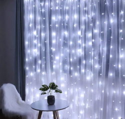 2x1 Metre Sarkıt Perde Led Işık Yılbaşı Aydınlatma - 4