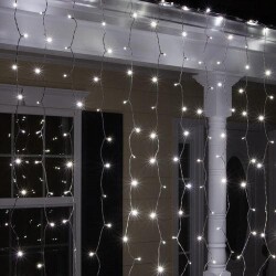 2x1 Metre Sarkıt Perde Led Işık Yılbaşı Aydınlatma - 7