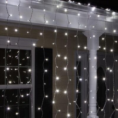 2x1 Metre Sarkıt Perde Led Işık Yılbaşı Aydınlatma - 7