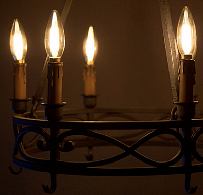 4 Watt Rustik Led Ampul CT-4280 Amber Renk E14 - 2