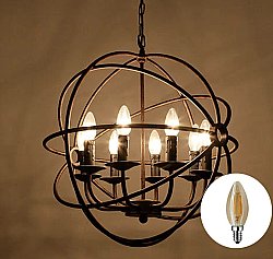 4 Watt Rustik Led Ampul CT-4280 Amber Renk E14 - 3