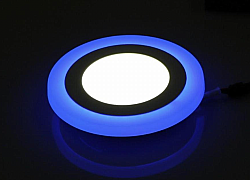 4+2W Beyaz Mavi Çift Renkli Led Panel Armatür - 2