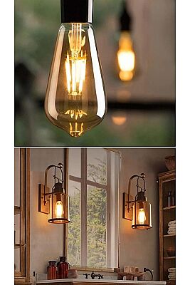 4W Rustik Led Ampul - 2