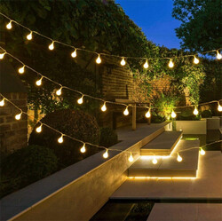 5 Metre 50 Top Led Işık Günışığı Fişli İç Mekan Dekoratif Işık Zinciri - 11