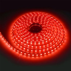 5 Metre 5050 3 Çipli 220V IP65 Dış Mekan Hortum LED | Su Geçirmez Şerit LED - 8