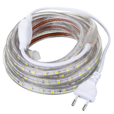 5 Metre 5050 3 Çipli 220V IP65 Dış Mekan Hortum LED | Su Geçirmez Şerit LED - 3