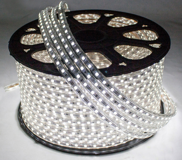 5050 Beyaz 120 Led Hortum Led 3 Çipli 220 Volt