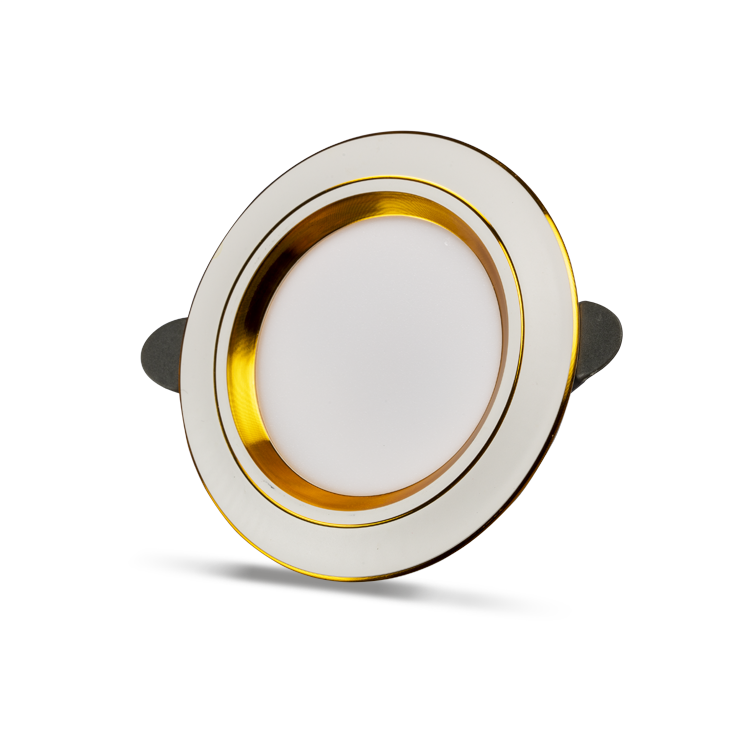 5W 6500K Beyaz Işık White+Gold Kasa Sıva Altı Spot