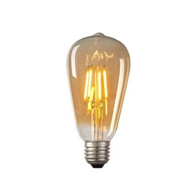 6W Flamanlı Rustik Edison Ampul 