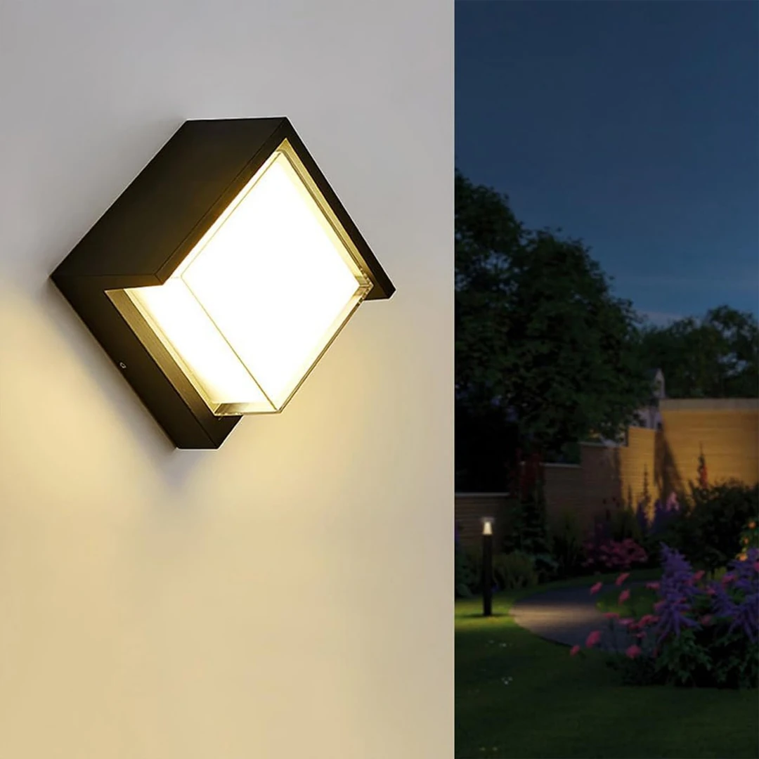 7W 3200K Knidos Led Dış Mekan Duvar Aplik Bahçe Aydınlatması