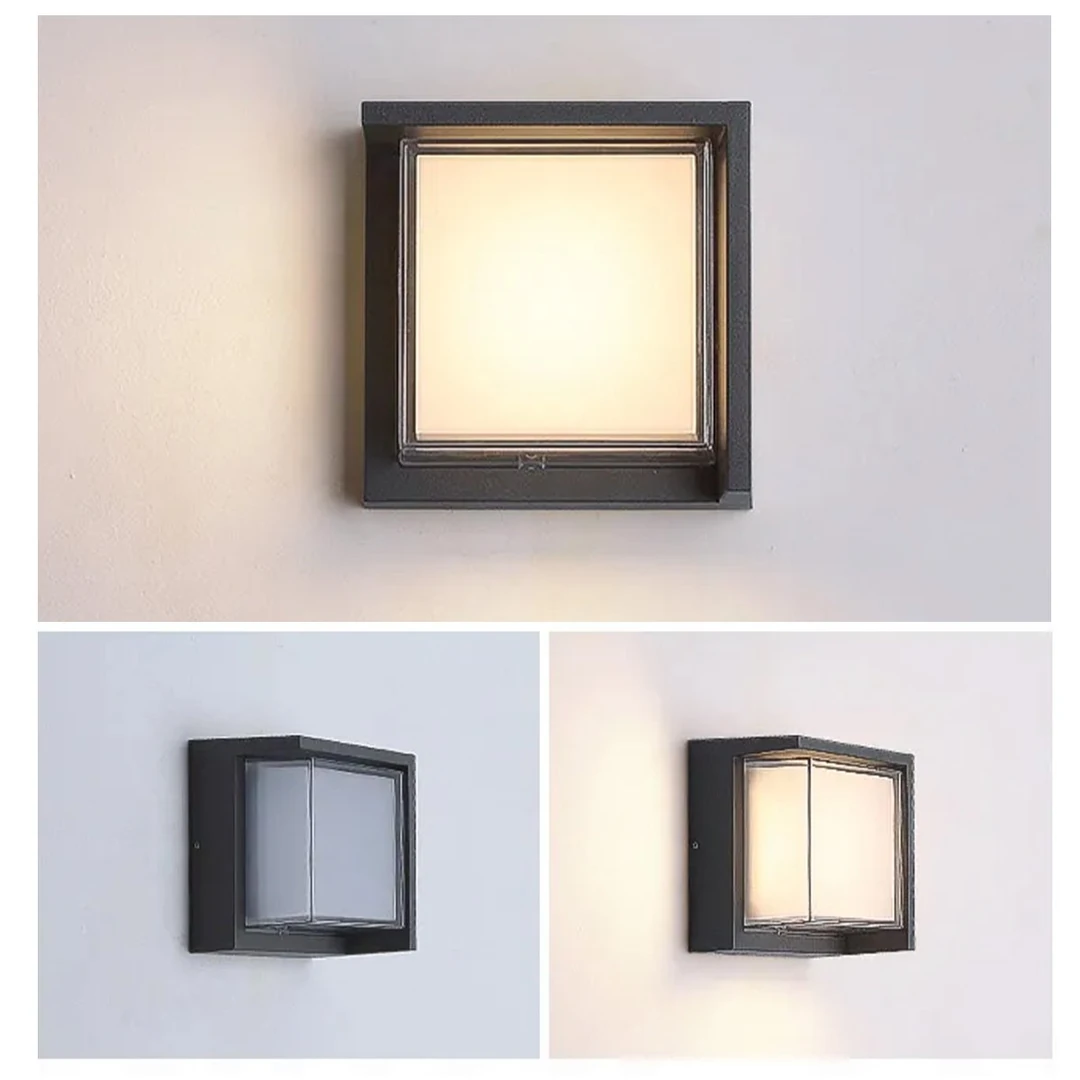 7W 3200K Knidos Led Dış Mekan Duvar Aplik Bahçe Aydınlatması