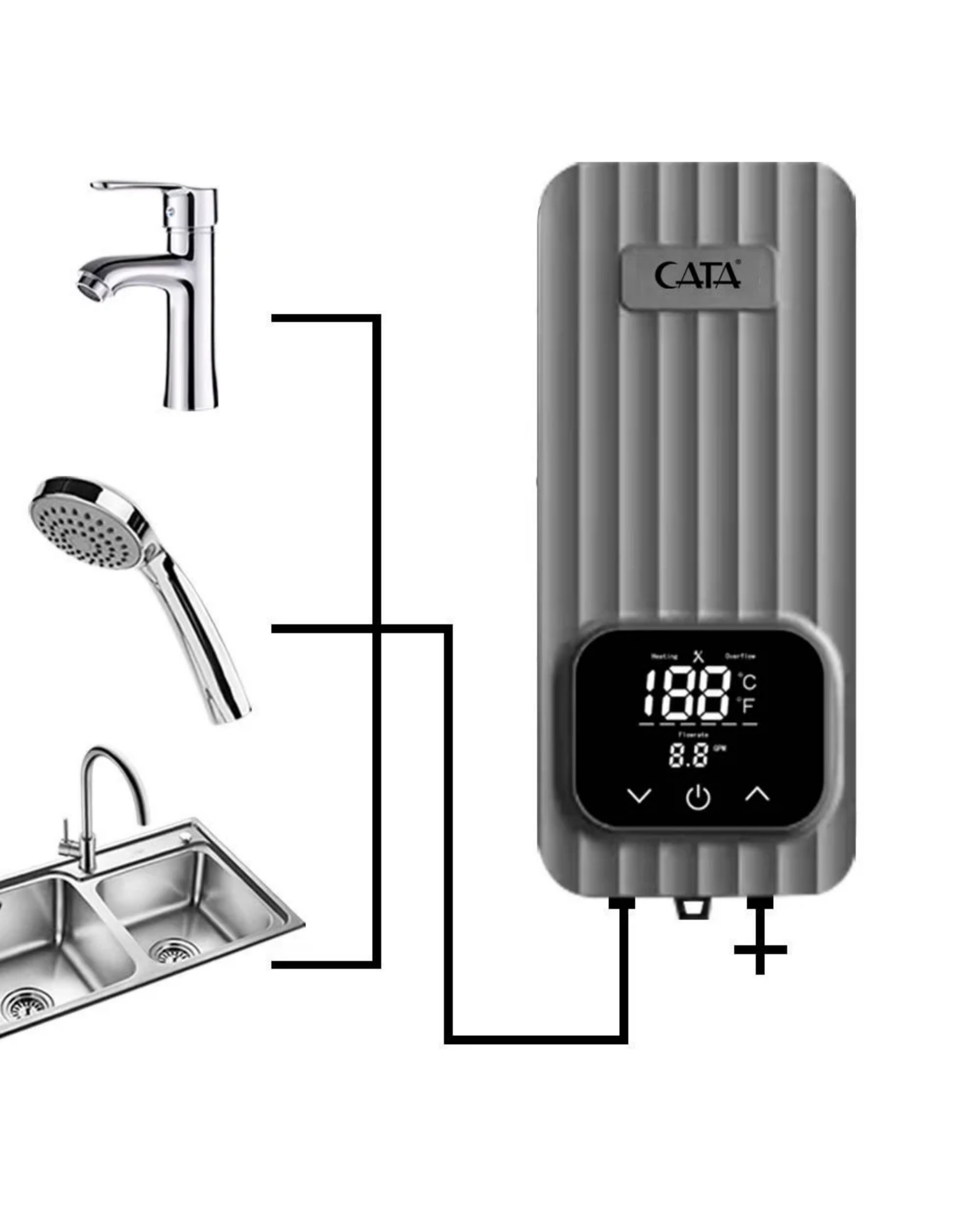 Akıllı Dijital Şofben Yeni Nesil - Thumbnail