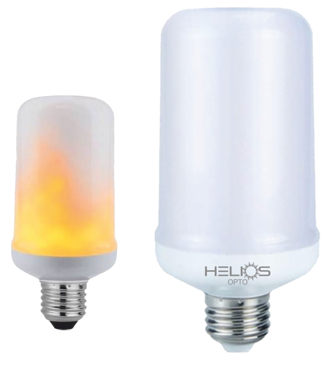 Alev Efektli Animasyonlu Led Ampul