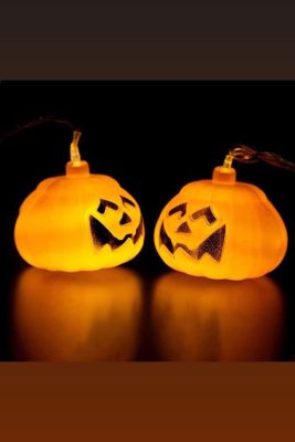 Balkabağı Led Işık Halloween Süslemeleri Led Işık Balkabağı Led Işık Halloween Süslemeleri Led Işık