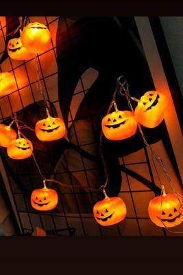 Balkabağı Led Işık Halloween Süslemeleri Led Işık Balkabağı Led Işık Halloween Süslemeleri Led Işık