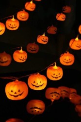 Balkabağı Led Işık Halloween Süslemeleri Led Işık - Thumbnail