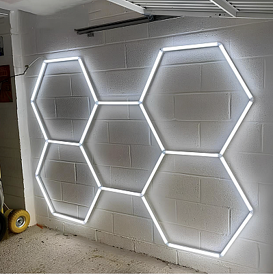 Cata 240 Watt Anzer Petek Şeklinde Led Linear Aydınlatma Armatürü Beyaz Işık Ct-9082 - 1