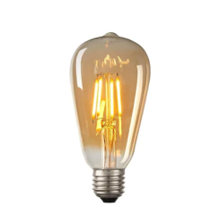 Ledreyon - 6 Watt Rustik Edison Flamanlı Ampul | E27 Duy  Ledreyon - 6 Watt Rustik Edison Flamanlı Ampul | E27 Duy