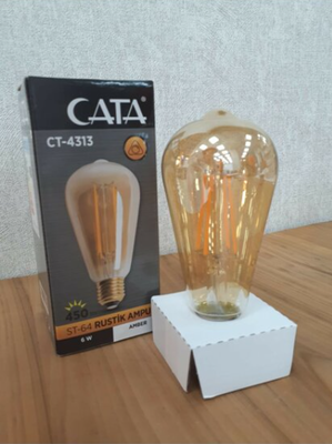 CT-4313 6 Watt Dimlenebilir Rustik Ampul Led Ampul