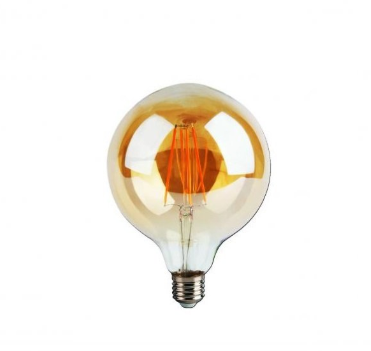 CT-4351 4 Watt Dekoratif G95 Glop Rustik Led Işık Ampul - 1