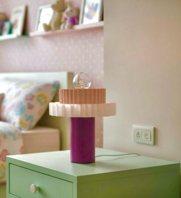 Dekoratif Tasarım Masa Lambası Led Lamba AMPUL DAHİLDİR