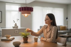 Ledreyon - Dekoratif Tasarım Sarkıt Avize AMPUL DAHİLDİR