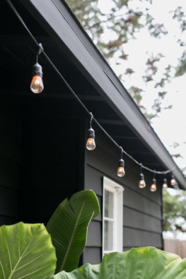 5 Metre E-27 Duylu Dış Mekan İp Led Bahçe Aydınlatma - 5 Duylu - 10