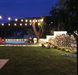 5 Metre E-27 Duylu Dış Mekan İp Led Bahçe Aydınlatma - 5 Duylu - 12