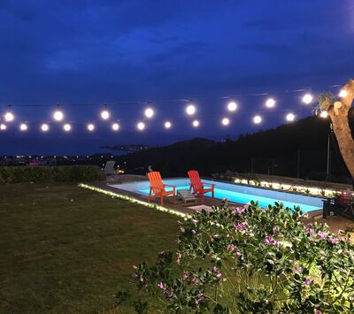 5 Metre E-27 Duylu Dış Mekan İp Led Bahçe Aydınlatma - 5 Duylu