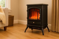 Erciyes Elektrikli Şömine Dekoratif Şömine - Thumbnail