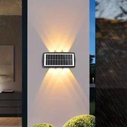 Güneş Enerjili Solar Merkür Aplik Bahçe Aydınlatma - Thumbnail