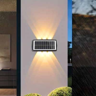 Güneş Enerjili Solar Merkür Aplik Bahçe Aydınlatma