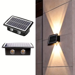 Güneş Enerjili Solar Merkür Aplik Bahçe Aydınlatma - Thumbnail