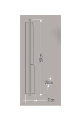 Güneş Enerjili 60W 6400K Beyaz Solar Sokak Lambası Armatür - 3