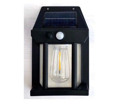 Güneş Enerjili Rustik Solar Duvar Aplik Led Aplik Bahçe Aydınlatma Armatürü