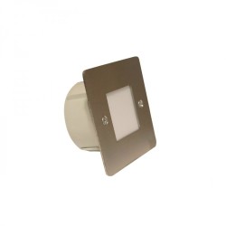 1,5 Sensörlü Gömme Kare Merdiven Led Aydınlatma Spot Armatür - Thumbnail