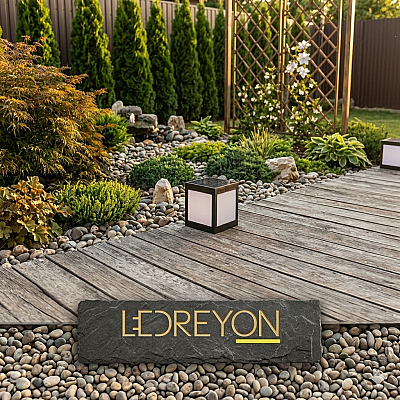 Solar Set Üstü Küp Bahçe Aydınlatma Güneş Enerjili Bahçe Lambası - 2