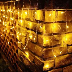 3 Metre Dış Mekan Su Geçirmez Saçak Led Işık Ip Led Dış Mekan Bahçe Aydınlatma Yılbaşı Aydınlatması - Thumbnail