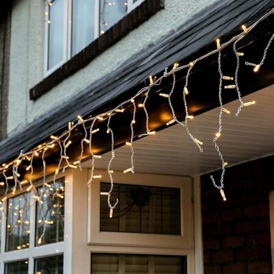 3 Metre Dış Mekan Su Geçirmez Saçak Led Işık Ip Led Dış Mekan Bahçe Aydınlatma Yılbaşı Aydınlatması