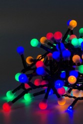 Suya Dayanıklı Cherry Ball Snake Top Led Işık 4 Metre 200 Ledli Animasyonlu - Thumbnail