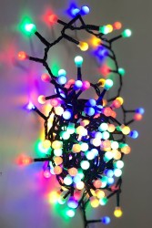 Suya Dayanıklı Cherry Ball Snake Top Led Işık 4 Metre 200 Ledli Animasyonlu - Thumbnail