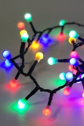 Suya Dayanıklı Cherry Ball Snake Top Led Işık 4 Metre 200 Ledli Animasyonlu - Thumbnail